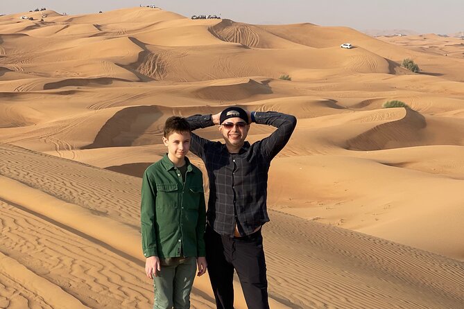 Desert Safari Dubai with BBQ - dinner, Sandboarding - Camel riding gives the camp a traditional touch