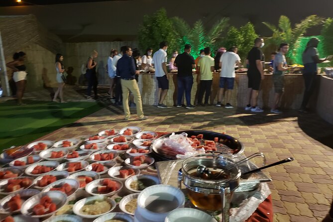Desert Safari Dubai with Buffet Dinner & 3 live shows - A Bedouin-inspired camp with several short activities