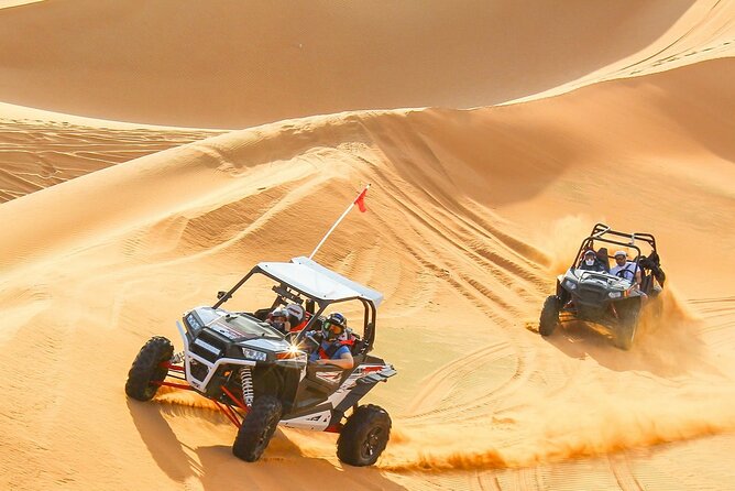 Desert Safari Dubai With High Speed Dune Buggy And Dinner in 5 Star Camp - From Palm Jumeirah To The Open Desert