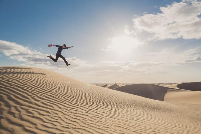 Desert safari, Dune bashing, sandboarding, camel, ATV Option - Leaving Doha for the southern desert