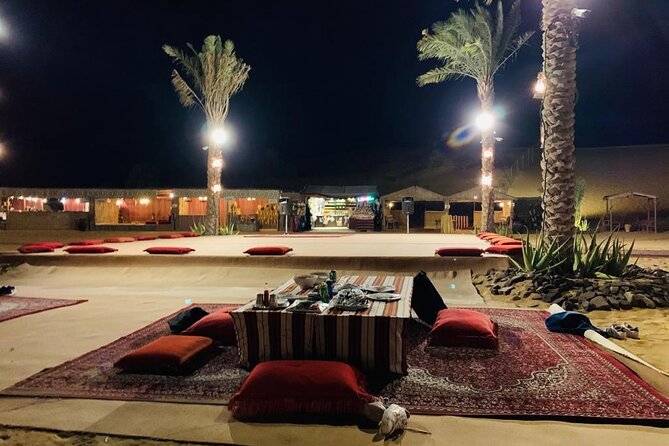 Desert Safari Experience with Dune Bashing and Dinner in Dubai - Camel riding, sand boarding, henna, and shisha