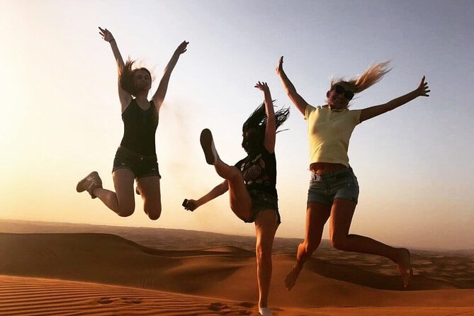 Desert Safari in 4x4 Car with BBQ Dinner and Belly Dance - Dune bashing across Dubai’s high red dunes