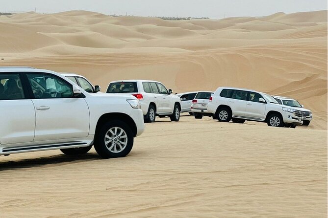 Desert Safari In Dubai With 4x4 Pick & Drop & Live Show - Leaving Dubai for the red dunes of Lahbab