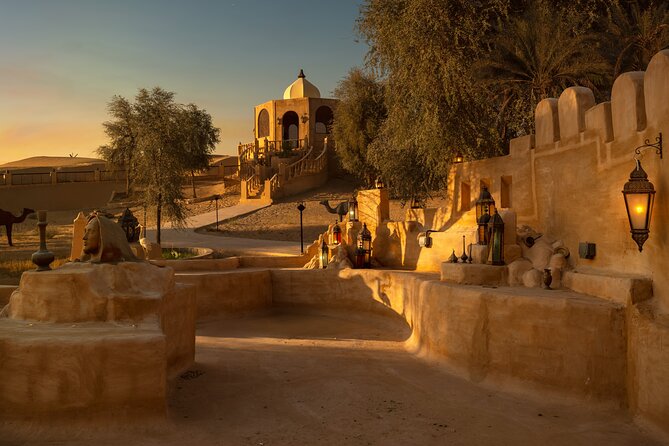 Desert Safari: Luxury Fortress Dinner, Camel Ride & Dune Bashing - Hotel Pickup and the Shared Safari Drive