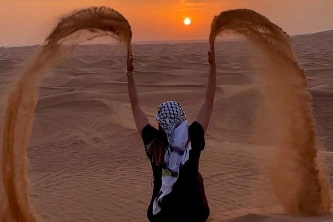 Desert Safari, Quad Biking, Sand Surfing and BBQ Dinner In Dubai - Red-dune driving and sandboarding