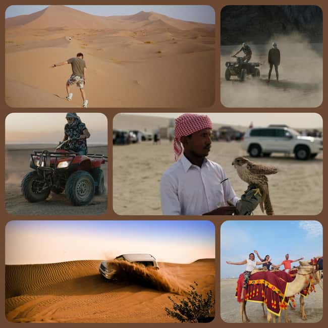 Desert Safari, QuadBike,Dune buggy, Sandboarding & CamelRide - Why this safari works well for a first Qatar visit