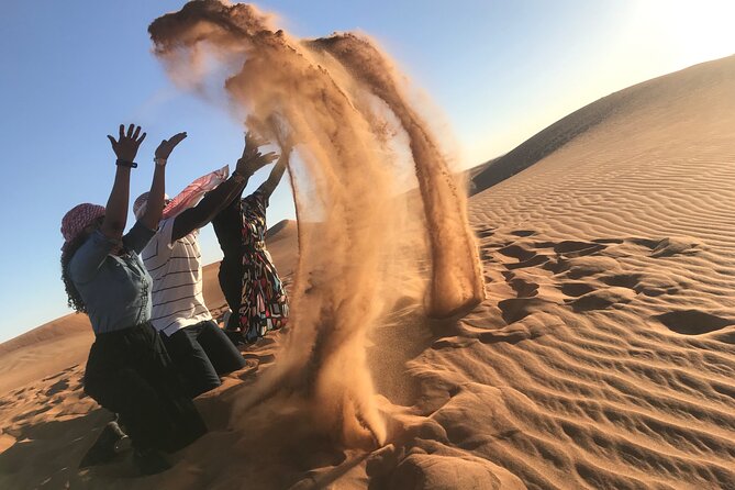 Desert Safari Red Dunes Adventure - Evening shows with a large-group feel