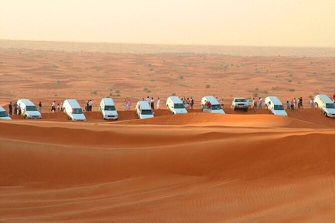 Desert Safari Redsand Dunes with BBQ Dinner in Dubai - Camel Riding and Sandboarding
