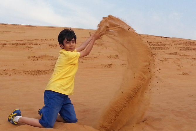 Desert Safari Tour, Quad Bike with BBQ Dinner & Show from Dubai - The first desert stop and the quad-bike choice