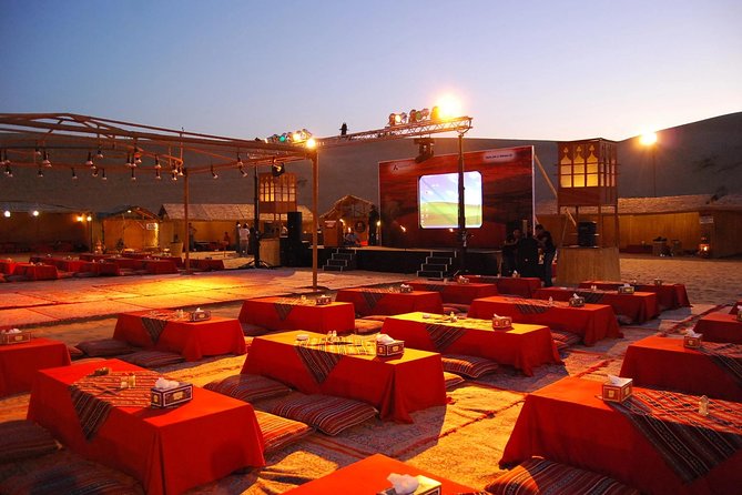 Desert Safari Trip, 6 Hour Fun, Friends & Family, Camel Ride & Dinner Included. - Arriving at the Bedouin-style camp