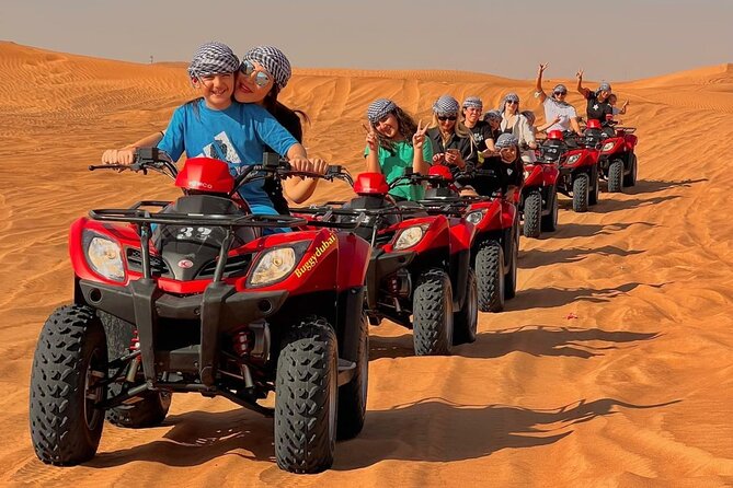 Desert Safari with 30 Minutes Quad Biking on High Red Dunes (Complete Package) - Key points to know before booking