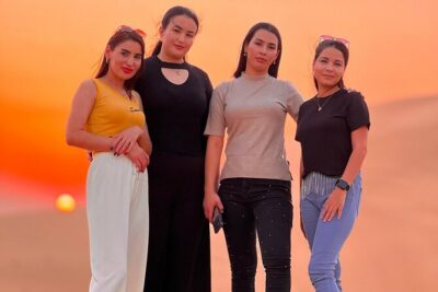 Desert Safari with 4×4 Dune Bashing Camel Ride Sand Boarding