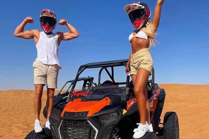 Desert Safari with 4x4 Dune Bashing Camel Ride Sand Boarding - The people who make the program work