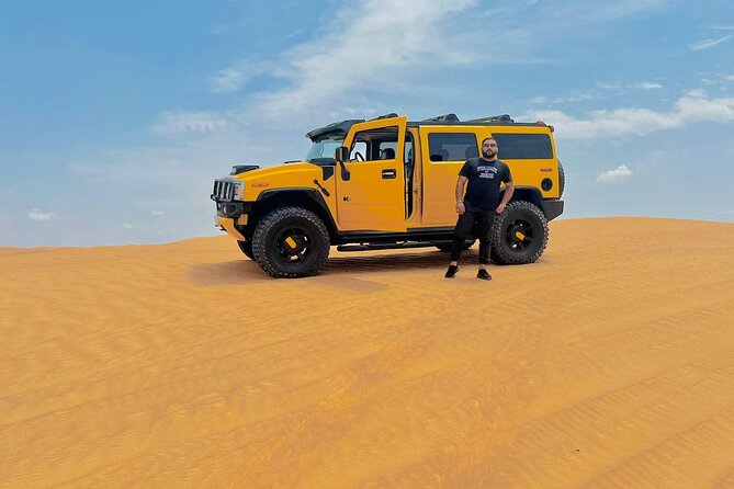 Desert Safari with Dune bashing BBQ Dinner and More Activities - Belly Dance, Fire, and Tanoura Performances
