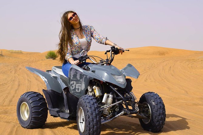 Desert Thrills: Evening Safari with Quad Bike & Camp Activities - How the tour handles families and mixed interests