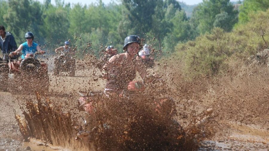 Didim/Altinkum: ATV Quad Safari Experience - Hotel pickup and the short ride to the base