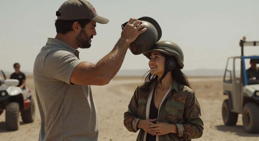 Doha Adventure Quad Bike Safari, Camel Ride & Refreshments - Leaving Doha for the Golden Sands