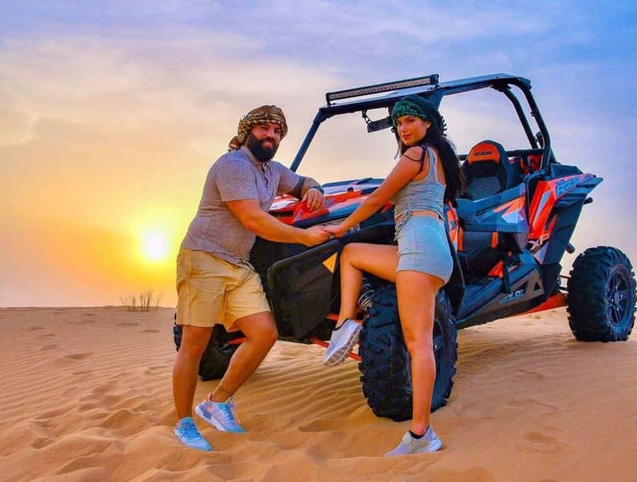 Doha Adventure Quad Bike Safari, Camel Ride & Refreshments - Desert Photos With Room to Breathe