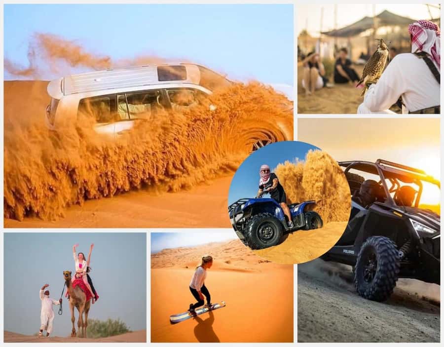 Doha Adventure Quad Bike Safari, Camel Ride & Refreshments - Quad Biking Across Doha’s Desert