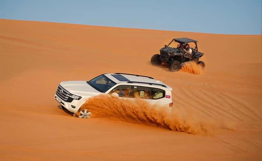 Doha: ATV/Desert Safari with Activities and Inland Sea Stop - The 45-minute ride into the desert