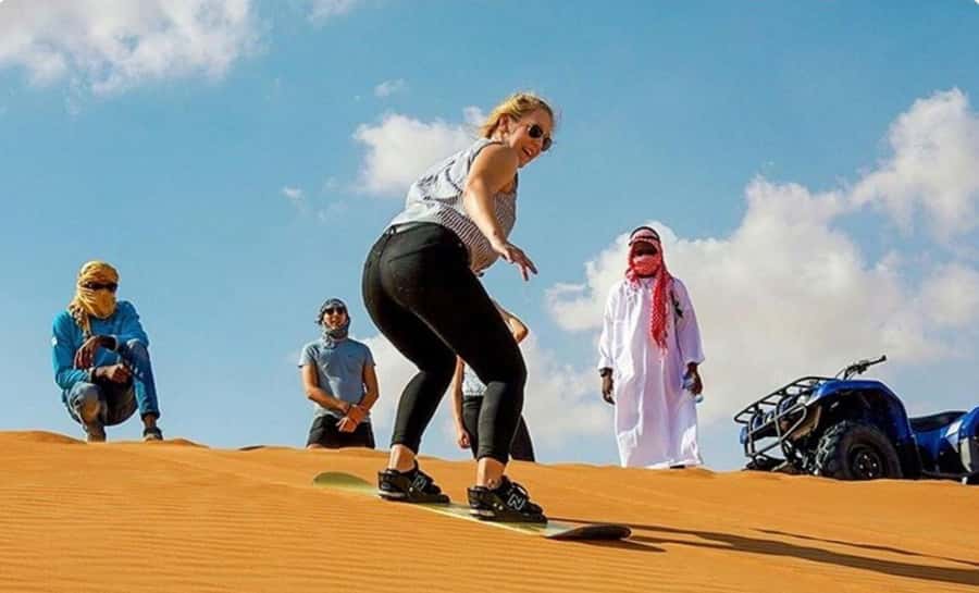 Doha: ATV Quad Bike and Buggy Desert Safari with Camel Ride - Dune bashing in a 4WD Toyota
