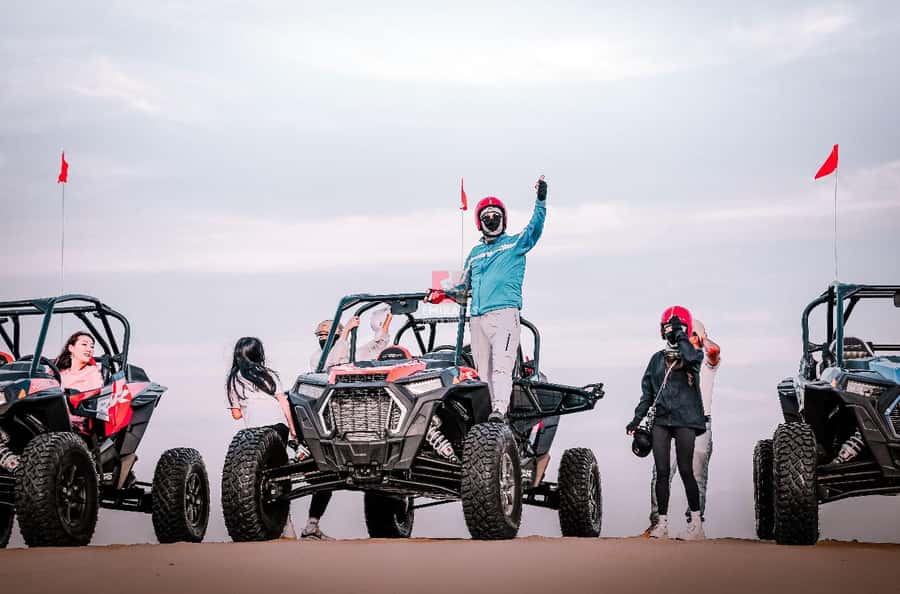 Doha: ATV Quad Bike and Buggy Desert Safari with Camel Ride - Tea, coffee, water, and the practical value