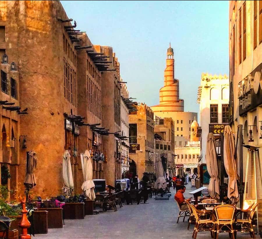Doha: Combo City Tour and Desert Safari with Camel Ride - Souq Waqif brings old Doha into focus