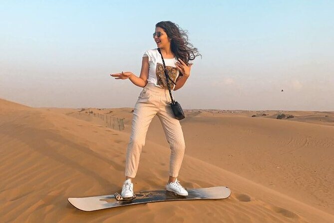 Doha Desert Safari Camel Ride, Sandboarding and Inland Sea - From Doha into Qatar’s golden dunes