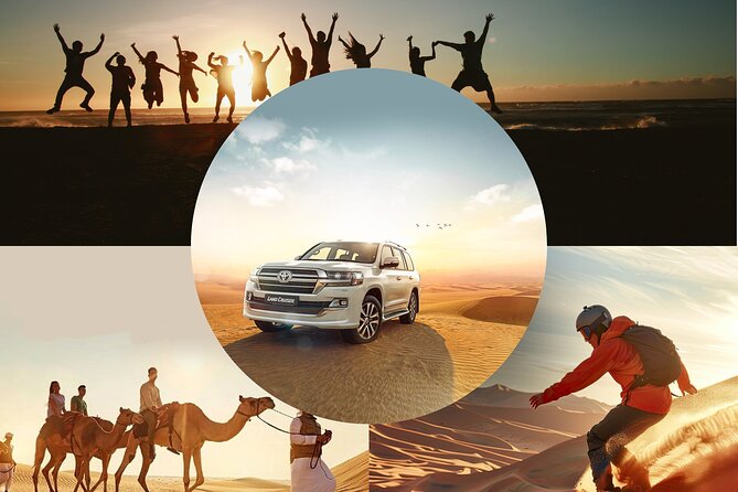 Doha Desert Safari Dune Bashing Camel Ride Sandboarding - Quick points to know