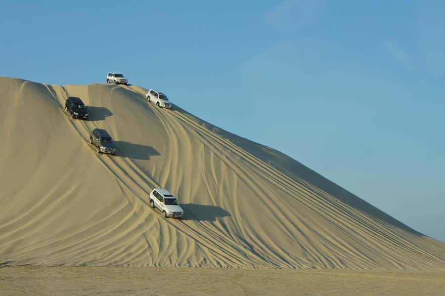 Doha: Desert Safari, Dune Bashing, Inland Sea With Transfers - The campsite stop and short camel ride