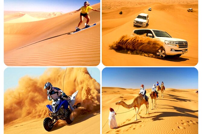 Doha: Desert Safari, Sand Boarding, Camel Ride & Inland Sea Tour - Leaving Doha for the open desert