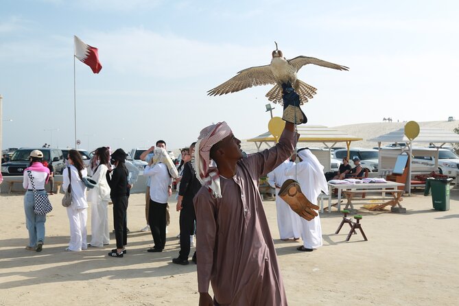 "Doha Desert : Safari, Sandboarding, Camel Ride & Inland Sea" - Leaving Doha in a comfortable 4x4