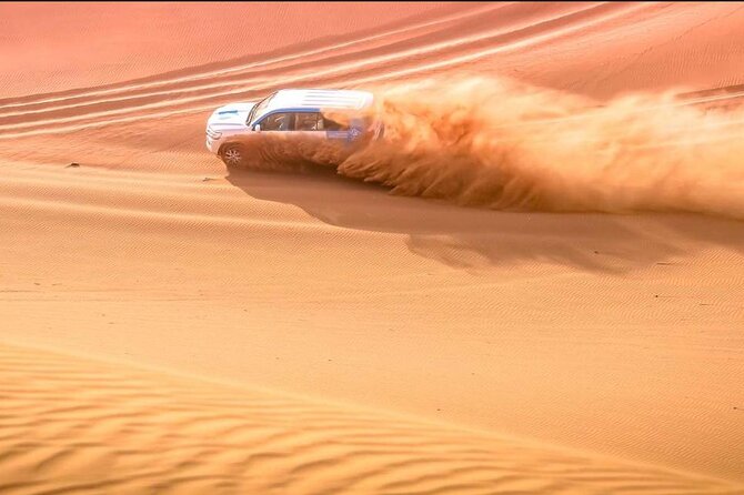 "Doha Desert : Safari, Sandboarding, Camel Ride & Inland Sea" - Ash Shaqra and the main dune-bashing run