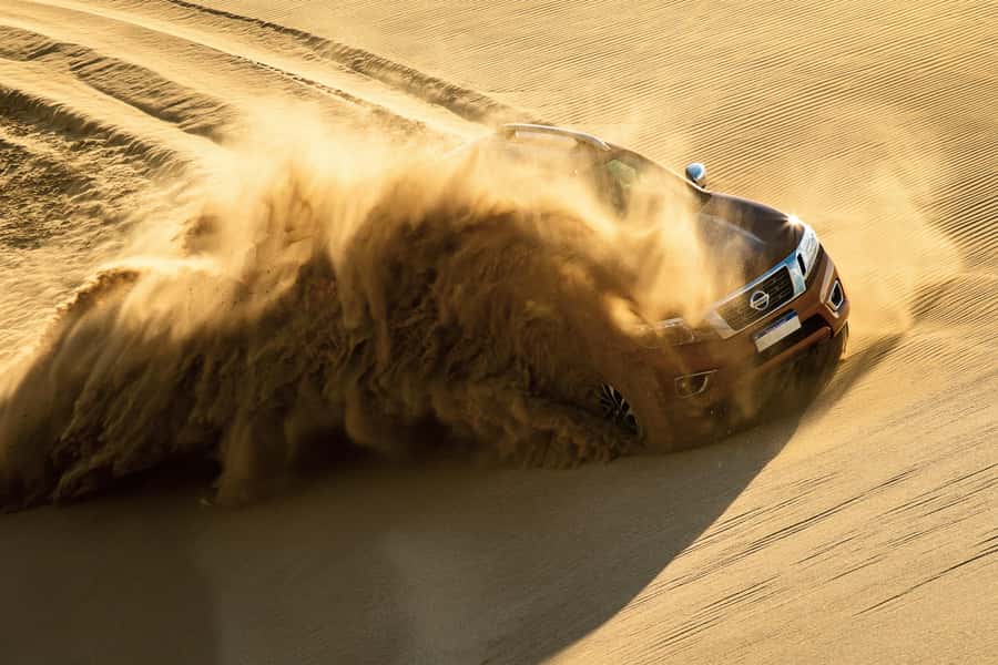Doha Desert Safari: Sandboarding, Camel Ride & Swimming Fun - Choosing shared or private transport