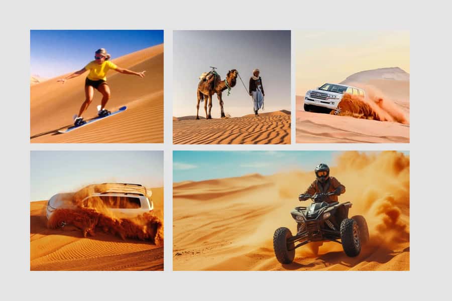 Doha: DesertSafari with Quad Bike, Camel Ride & Sandboarding - Key things to know before booking