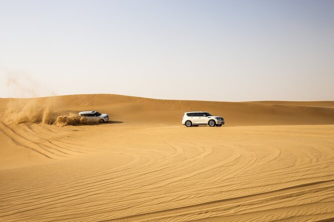 Doha Golden Dune Safari | Dune Bashing| Sandboarding| Inland sea - The Inland Sea near the Saudi border