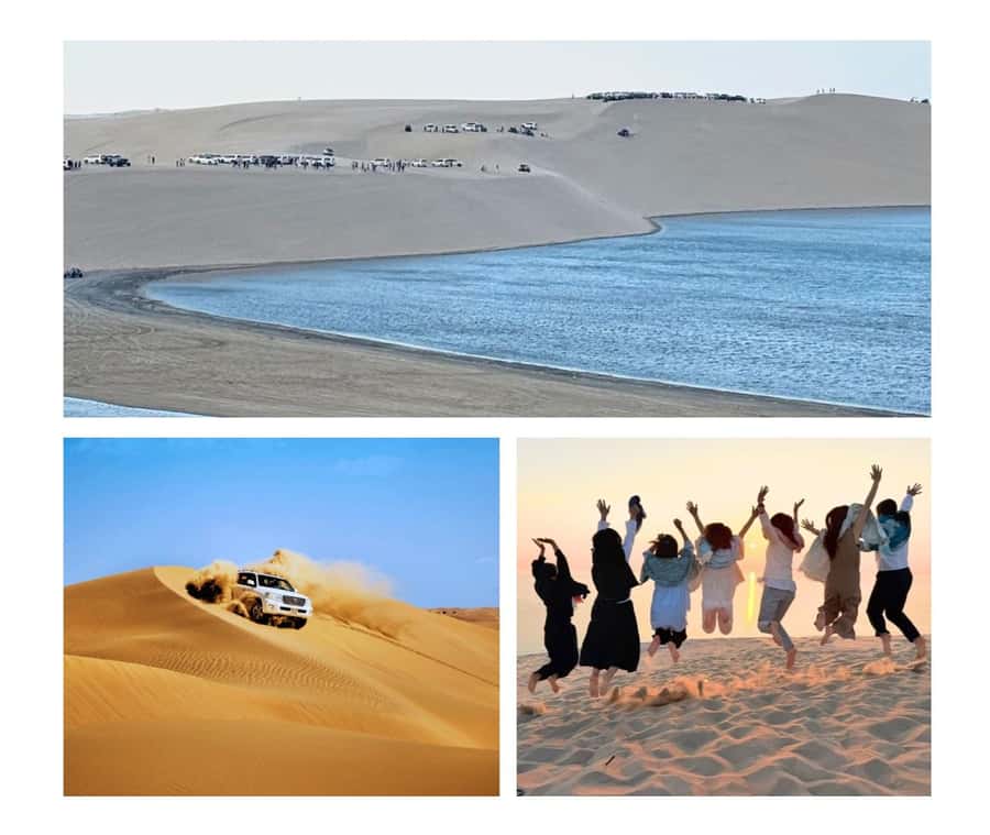 Doha: Guided Desert Safari Tour with Pickup & Drop Service - Sealine Beach Resort: the first activity stop