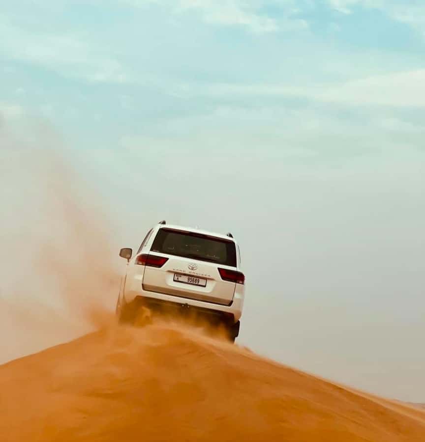 Doha: Half Day Layover Desert Safari, Camel Ride, SandBoard - Dune Bashing: The Main Adrenaline Ride