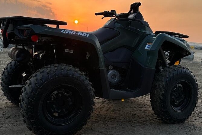 Doha-Half Day Safari with Quad Bike ATV/Camel Ride/sandboard - The 30-minute quad bike session