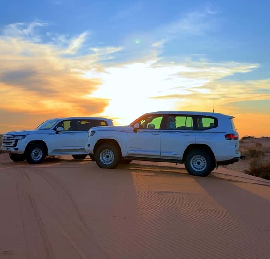 Doha: Inland Sea Desert Safari With All Activities - Sandboarding for an easy burst of fun