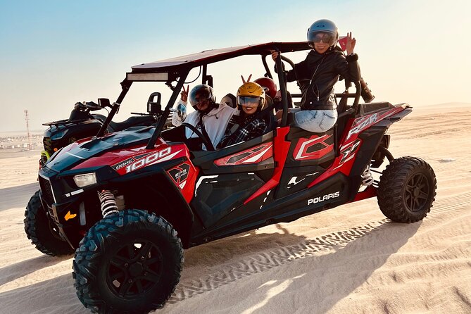 Doha: Luxury Desert Safari, Quad Bike & Sandboarding - Sealine Beach and the short camel ride