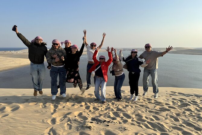Doha: Luxury Desert Safari, Quad Bike & Sandboarding - Sandboarding and the best photo stop