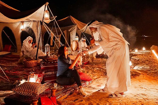Doha Night Desert Safari Stargazing Dune Drive Camel Ride - Camel riding with a short, traditional touch