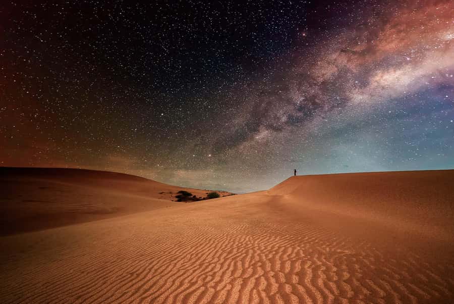 Doha: Nighttime Desert Safari with Dune Bashing & Camel Ride - Sandboarding and the rougher side of dune bashing