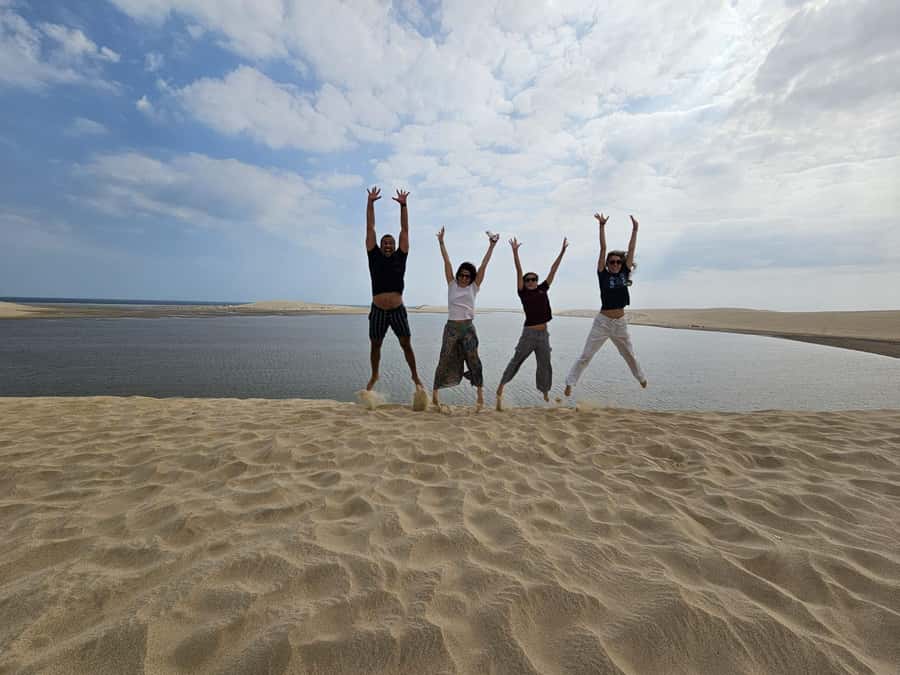 Doha:Private Desert Safari, Falcon, Sandboarding,inland sea - The 50-minute ride from Doha