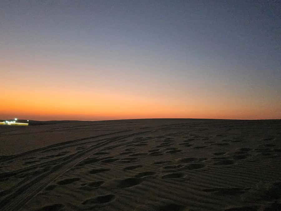 Doha Private Desert Safari, inland sea, sand boarding - What the private format changes