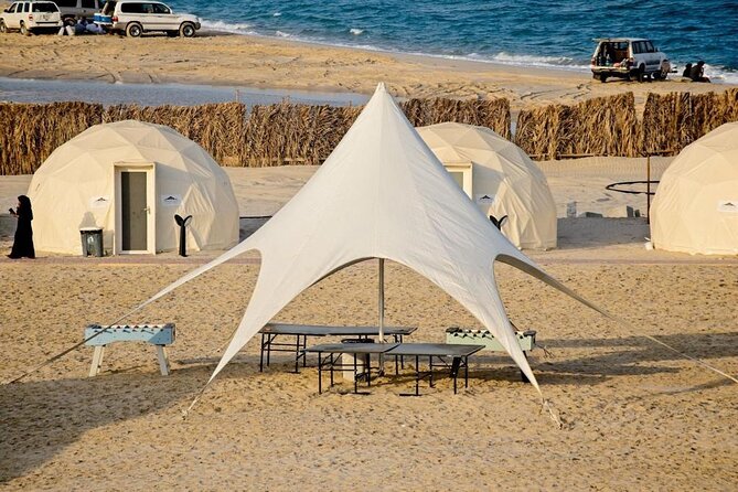 Doha Private Overnight Desert Safari - Khor Al Udaid, where sand meets water