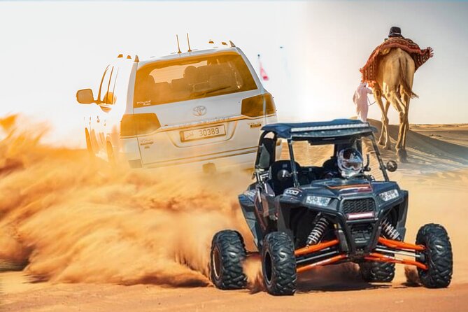 Doha Safari Adventures, Dune Bashing, Sand Buggy, Camel Ride Tour - From Doha to the Southern Desert in 35 Minutes