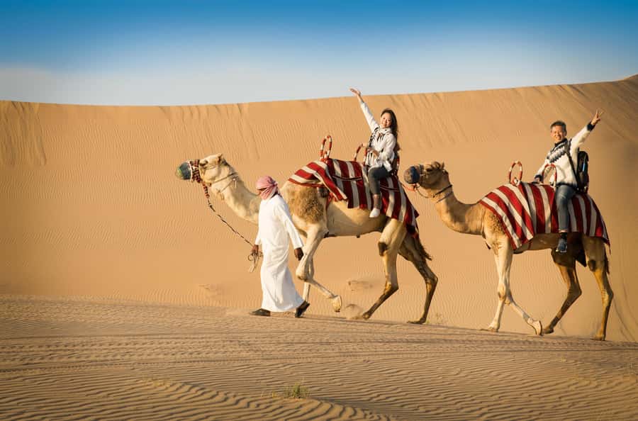 Doha: Safari, ATV, Camels, Sandboarding and Inland Sea Tour - A half-day escape from Doha