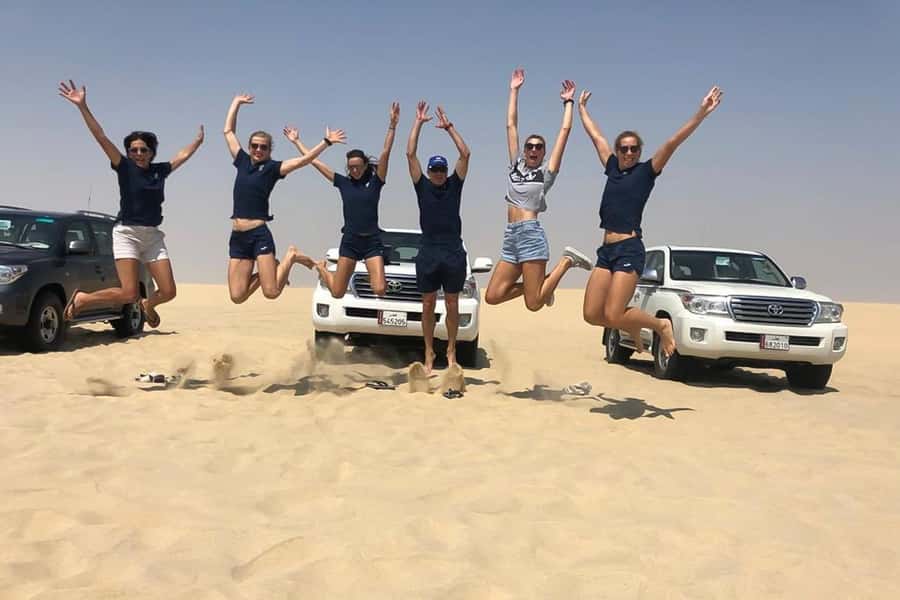 Doha Safari: ATV Ride, Dune Bashing, & Sandboarding Fun - Tea and a short camel ride